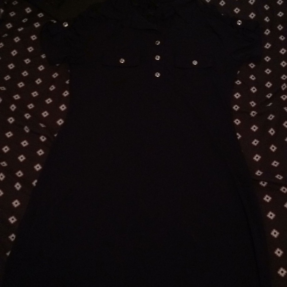 navy blue dress